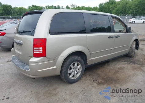 2008 Chrysler Town & Country Lx z USA, uszkodzony, nr VIN 2A8HR44H68R707792